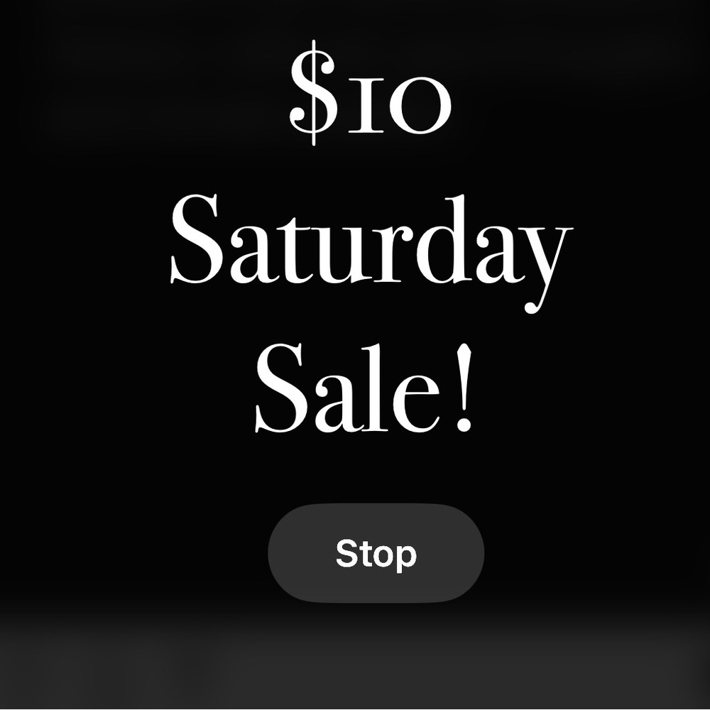 $10 Saturday Sale! Just make an offer!